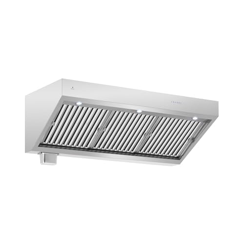Royal Catering Dunstausbzugshaube freihängend Breite 160 cm 1500 m³/h 4 Geschwindigkeiten 3 x 3 W LED Abschaltautomatik Wandhaube Abzugshaube Royal Catering Dunstausbzugshaube freihängend Breite 160 cm 1500 m³/h 4 Geschwindigkeiten 3 x 3 W LED Abschaltautomatik Wandhaube Abzugshaube von Royal Catering