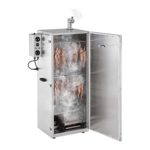 Royal Catering RC-FS1300 Räucherofen 147 L 8 Roste Smoker Räucherschrank Räucherofen Edelstahl Royal Catering RC-FS1300 Räucherofen 147 L 8 Roste Smoker Räucherschrank Räucherofen Edelstahl von Royal Catering