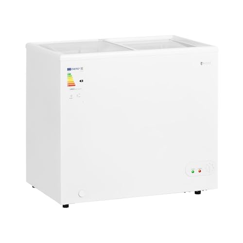 Royal Catering RCFGDF-200 Gefriertruhe 200 L Glastüren abschließbar Kühltruhe Tiefkühltruhe Tiefkühler Gefriertruhe groß Royal Catering RCFGDF-200 Gefriertruhe 200 L Glastüren abschließbar Kühltruhe Tiefkühltruhe Tiefkühler Gefriertruhe groß von Royal Catering