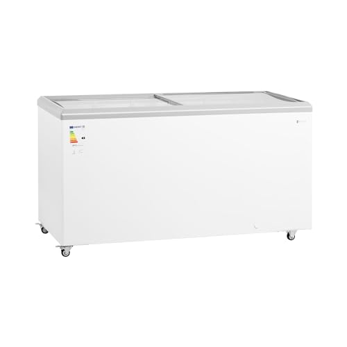 Royal Catering RCFGDF-450 Gefriertruhe 450 L Glastüren abschließbar Kühltruhe Tiefkühltruhe Tiefkühler Gefriertruhe groß Royal Catering RCFGDF-450 Gefriertruhe 450 L Glastüren abschließbar Kühltruhe Tiefkühltruhe Tiefkühler Gefriertruhe groß von Royal Catering