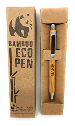 Marie Kugelschreiber, Bambus, umweltfreundlich, personalisierbar von Royal County