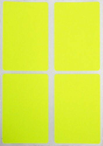 Etiketten Neon Gelb 75 mm x 50 mm rechteckige Sticker – Größe 7,5 cm x 5 cm viereckige Aufkleber 200 Vorteilspack von Royal Green Etiketten Neon Gelb 75 mm x 50 mm rechteckige Sticker – Größe 7,5 cm x 5 cm viereckige Aufkleber 200 Vorteilspack von Royal Green von Royal Green