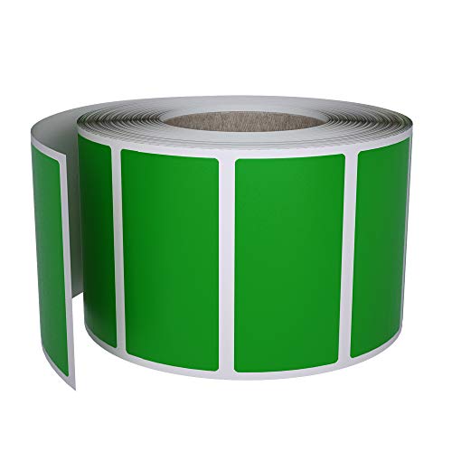 Sticker Grün 40 x 19 mm Etiketten – 4 x 1,9 cm Aufkleber 500 Stück von Royal Green von Royal Green
