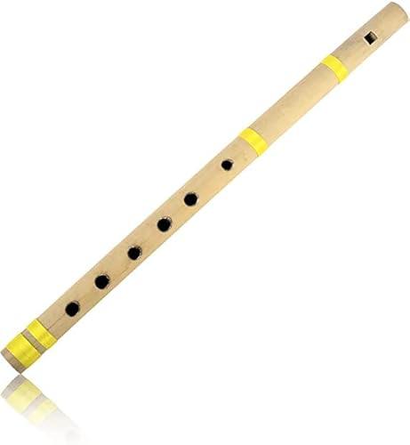 Devyom Einzigartige indische Holzflöte in 'C' Tonart Fipple Holzblasinstrumente Blockflöte Traditionelle Bansuri Handarbeit Neuheit Artikel Männer Frauen Kinder von Royal Kurta