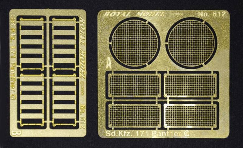 Engine grill screen Pantehr G von Royal Model