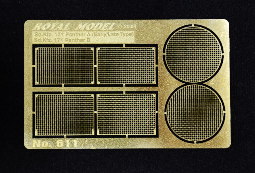 Engine grill screen Panther A/D Engine grill screen Panther A/D von Royal Model