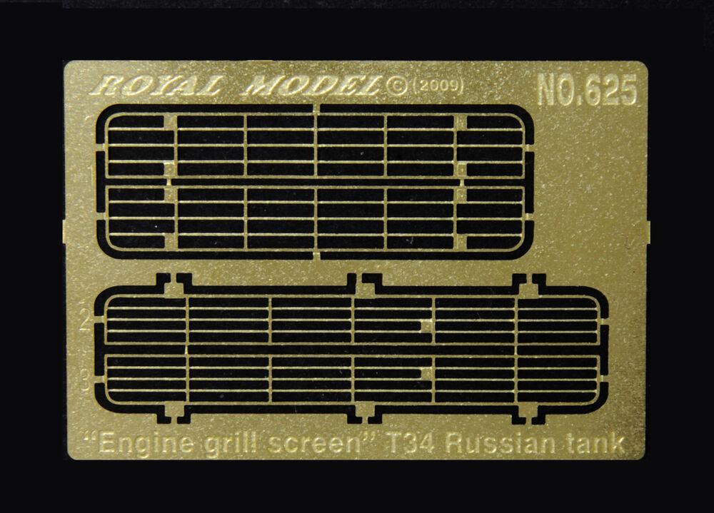 Engine grill screen T34 Engine grill screen T34 von Royal Model