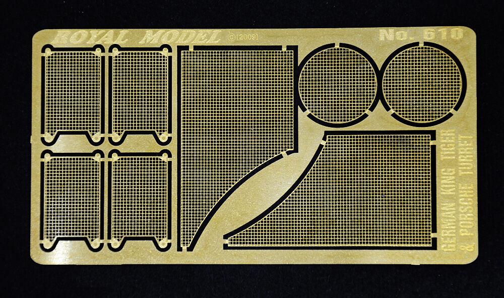 Engine grill screen Tiger II Engine grill screen Tiger II von Royal Model