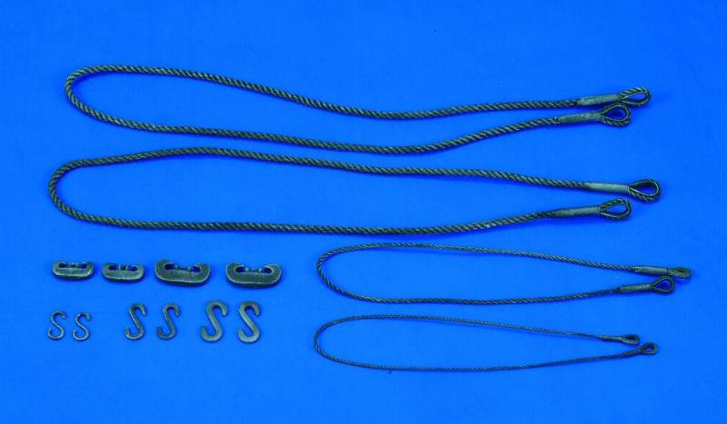 German tanks Tow Cables & Towing Clevis-WWII von Royal Model