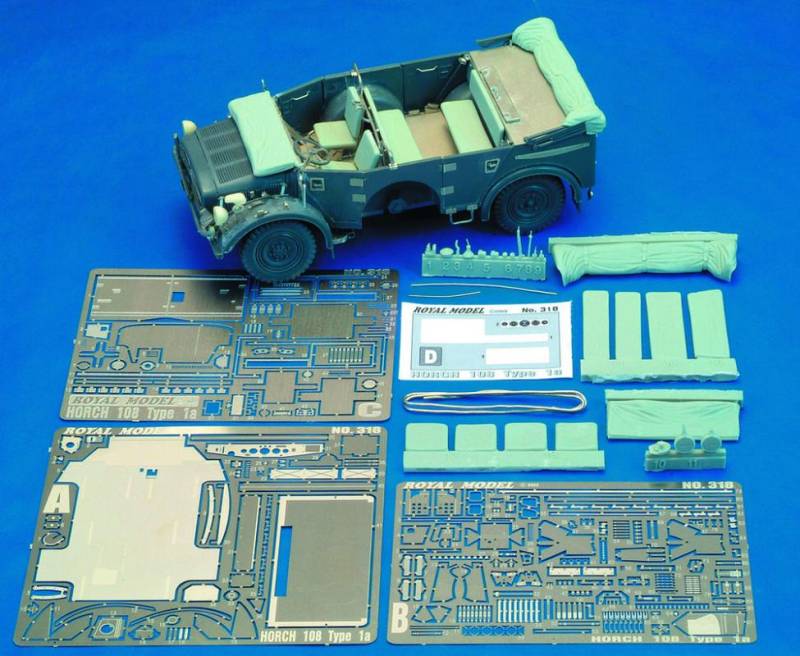 HORCH 108 Type 1a (for Tamiya kit) von Royal Model