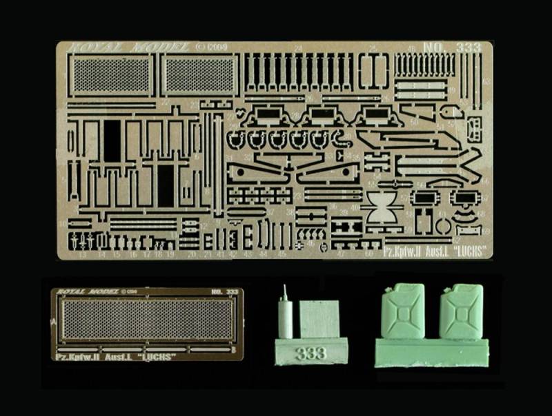 Pz.Kpfw.II Ausf. L LUCHS (for Tasca kit) von Royal Model