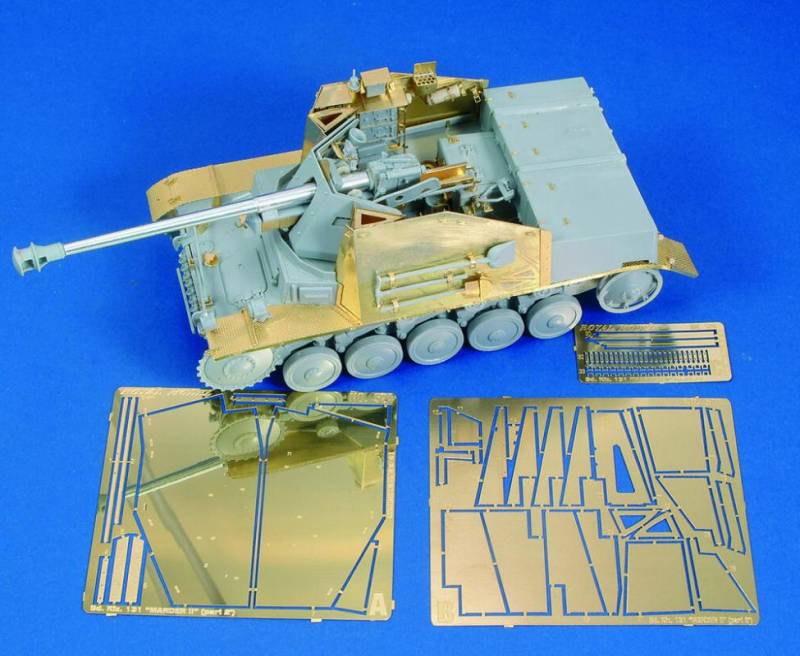 Sd. Kfz. 131 MARDER II part 2Â° (for Dragon kit) von Royal Model