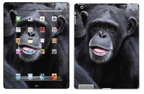 Royal Sticker, selbstklebend, für Tablet Chimpanzé iPad 4 von Royal Sticker