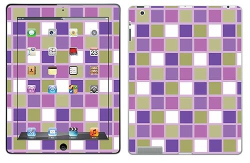 Royal Sticker, selbstklebend, für Tablet Purple Plaid iPad 4 von Royal Sticker
