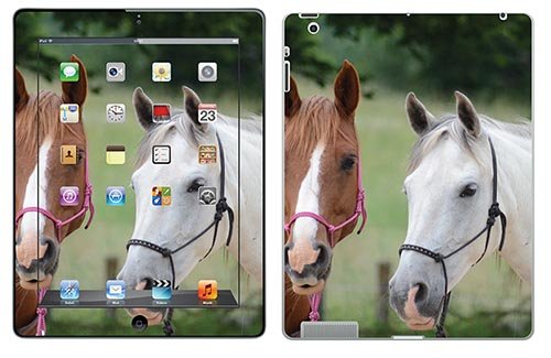 Royal Sticker, selbstklebend, für Tablet Two Horses iPad 4 von Royal Sticker