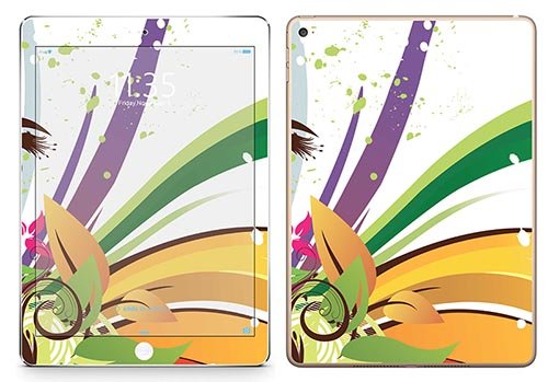 Royal Wandtattoo RS. 101919 selbstklebend für iPad Air 2, Motiv Summer Floral von Royal Sticker