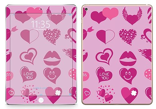 Royal Wandtattoo RS. 102142 selbstklebend für iPad Air 2 Hearts von Royal Sticker