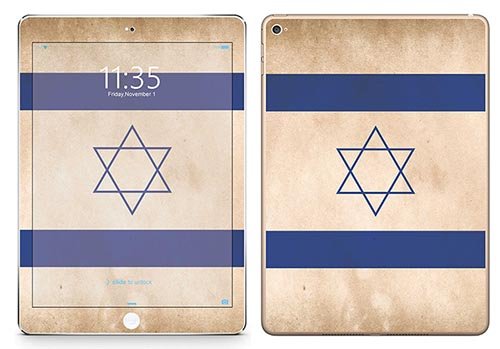 Royal Wandtattoo RS. 102204 selbstklebend für iPad Air 2, Motiv Flagge Israel von Royal Sticker