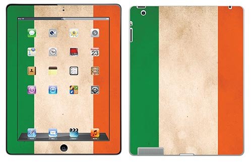 Royal Wandtattoo RS. 70986 selbstklebend für iPad 4, Design Flagge Irland von Royal Sticker