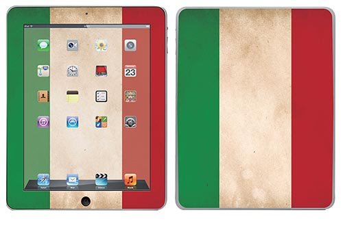 Royal Wandtattoo RS. 71359 selbstklebend für iPad, Motiv Flagge Italien von Royal Sticker