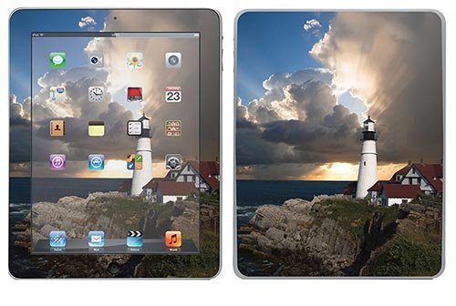 Royal Wandtattoo RS. 78105 selbstklebend für iPad, Motiv Lighthouse von Royal Sticker