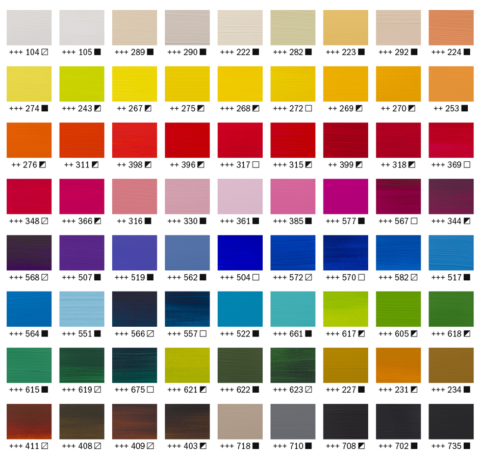 ROYAL TALENS Acrylfarbe AMSTERDAM General Selection, 72x20ml ROYAL TALENS Acrylfarbe AMSTERDAM General Selection, 72x20ml von Royal Talens
