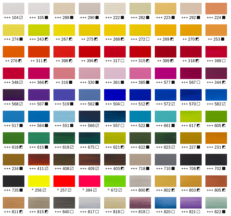 ROYAL TALENS Acrylfarbe AMSTERDAM General Selection, 90x20ml ROYAL TALENS Acrylfarbe AMSTERDAM General Selection, 90x20ml von Royal Talens