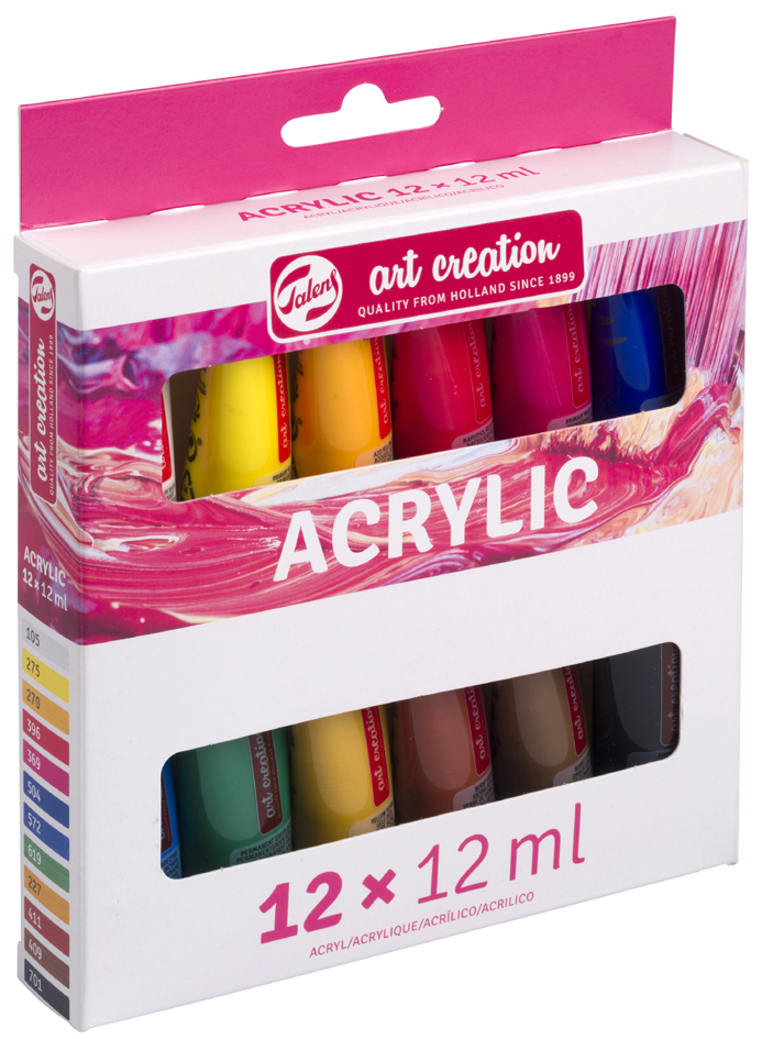 ROYAL TALENS Acrylfarbe Art Creation, 12 ml, 12er Set von Royal Talens