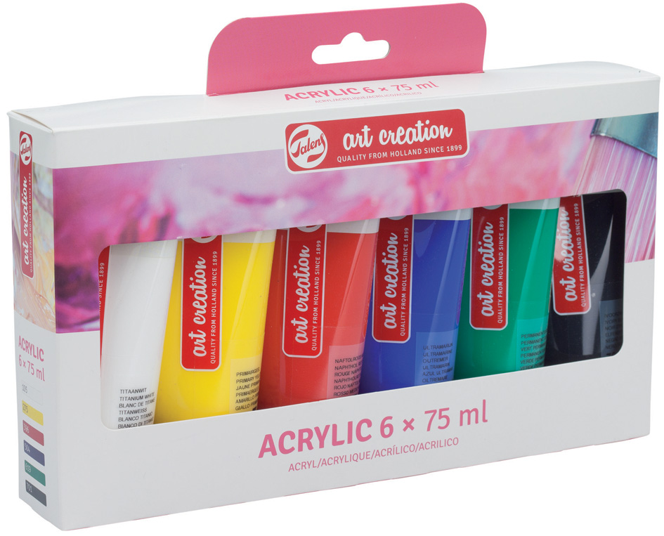 ROYAL TALENS Acrylfarbe ArtCreation, 75 ml, 6er-Set von Royal Talens