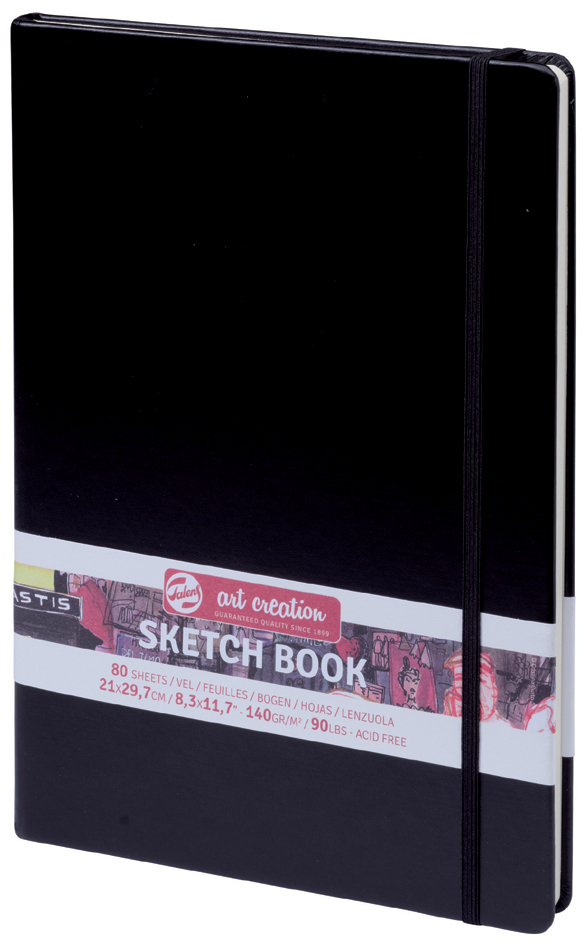 ROYAL TALENS Art Creation Skizzenbuch, 130 x 210 mm, schwarz von Royal Talens