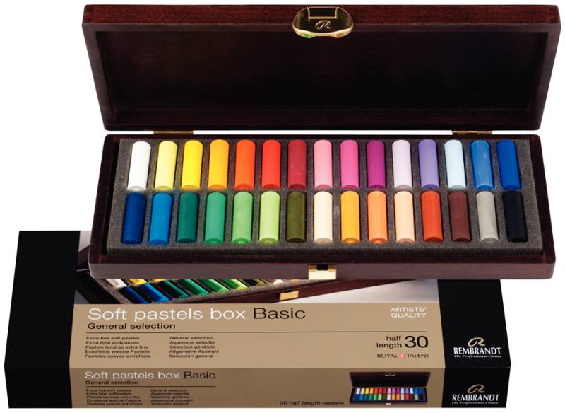 ROYAL TALENS REMBRANDT Weiche Pastelle Basis-Box von Royal Talens