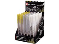 Sakura Gelly Roll Gold/Silver/White display | 36 pieces von Royal Talens