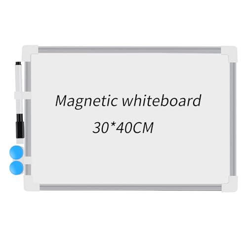 Royomal Magnetisch Whiteboard Klein, 40x30cm Magnetisches Whiteboard, Mini A3, Magnetic Abwischbar für Schreibtisch, für Büro, Heim und Schule Royomal Magnetisch Whiteboard Klein, 40x30cm Magnetisches Whiteboard, Mini A3, Magnetic Abwischbar für Schreibtisch, für Büro, Heim und Schule von Royomal