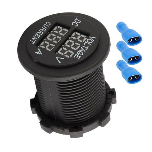 Rrlihjgu Digitales Voltmeter,Batterie-Spannungsmessgerät | 12-24V Multifunktionales LED Display Präzise Anzeige Für Haushaltselektrik Autos Motorräder Automotive-Tests Rrlihjgu Digitales Voltmeter,Batterie-Spannungsmessgerät | 12-24V Multifunktionales LED Display Präzise Anzeige Für Haushaltselektrik Autos Motorräder Automotive-Tests von Rrlihjgu
