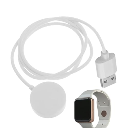 Rrlihjgu Magnetisches Smartwatch-Ladekabel, Smartwatch-Ladekabel - Ladekabeladapter | Tragbarer Uhren-USB-Ladeadapter, intelligentes Uhren-Ladekabel für unterwegs von Rrlihjgu