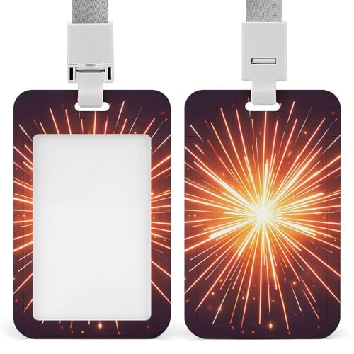 Explosion Firework 3D-Ausweishalter, professioneller, vertikaler Ausweishalter mit Umhängeband, wasserdichte Ausweis-Schutzhülle für Büro, transparenter Ausweishalter für Krankenschwestern, Ärzte Explosion Firework 3D-Ausweishalter, professioneller, vertikaler Ausweishalter mit Umhängeband, wasserdichte Ausweis-Schutzhülle für Büro, transparenter Ausweishalter für Krankenschwestern, Ärzte von Rrtsmsgh