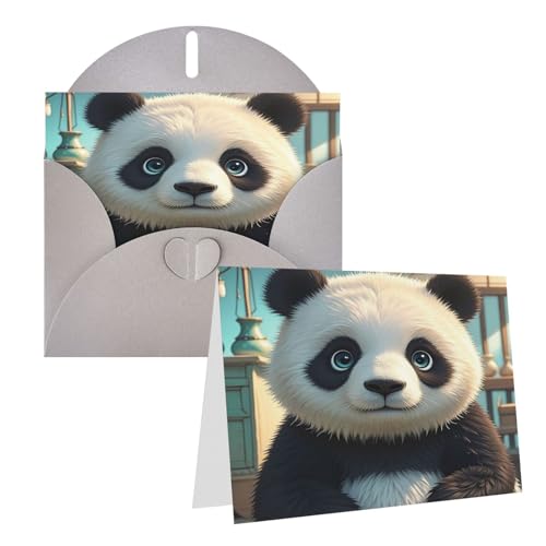 Rrtsmsgh Grußkarten Anime Panda Gesicht Blanko Grußkarten mit Umschlägen für alle Anlässe Karten Freundschaft Jahrestag Karten Rrtsmsgh Grußkarten Anime Panda Gesicht Blanko Grußkarten mit Umschlägen für alle Anlässe Karten Freundschaft Jahrestag Karten von Rrtsmsgh