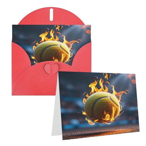 Rrtsmsgh Grußkarten Burning Tennis Bilder Blanko Grußkarten mit Umschlägen für alle Anlässe Karten Freundschaft Jubiläumskarten Rrtsmsgh Grußkarten Burning Tennis Bilder Blanko Grußkarten mit Umschlägen für alle Anlässe Karten Freundschaft Jubiläumskarten von Rrtsmsgh