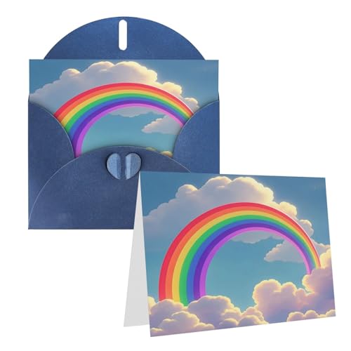 Rrtsmsgh Grußkarten Regenbogen Blanko Grußkarten mit Umschlägen für alle Anlässe Karten Freundschaft Jubiläumskarten Rrtsmsgh Grußkarten Regenbogen Blanko Grußkarten mit Umschlägen für alle Anlässe Karten Freundschaft Jubiläumskarten von Rrtsmsgh