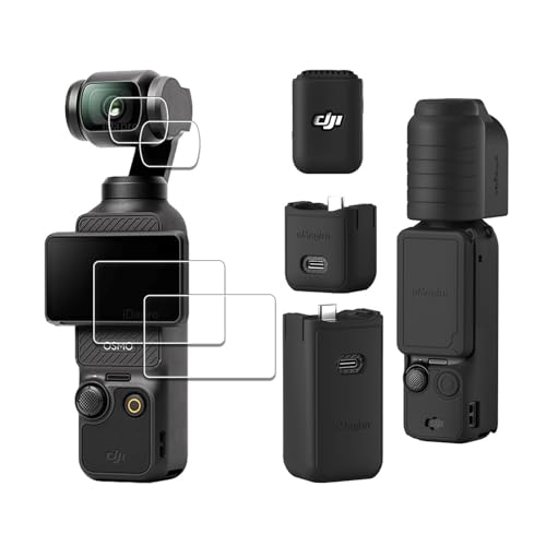 Rszfnjxry Protective Silicone Protective Case for DJI Osmo Pocket 3 Accessories (Black) von Rszfnjxry