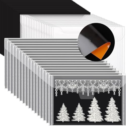Rtauhife 0,6 mm Starkes Gummi-Magnetblatt und Aufbewahrungstasche für Stempelformen, Stanzformen-Aufbewahrungsset zum Aufbewahren Von Stanzlingen, Scrapbooking, Orange Rtauhife 0,6 mm Starkes Gummi-Magnetblatt und Aufbewahrungstasche für Stempelformen, Stanzformen-Aufbewahrungsset zum Aufbewahren Von Stanzlingen, Scrapbooking, Orange von Rtauhife