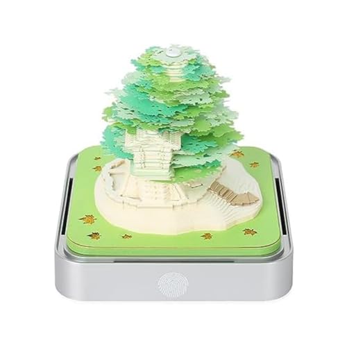 Rtauhife 3D-Notizblock-Tischkalender 2024 Tischkalender mit Lichtern, 2024 Kalender 3D-Notepad Artopad Gravur Rtauhife 3D-Notizblock-Tischkalender 2024 Tischkalender mit Lichtern, 2024 Kalender 3D-Notepad Artopad Gravur von Rtauhife