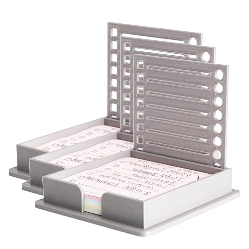 Rtauhife 3PCS Notizblock-Schablonenvorlage mit Notizblock-Halter mit Schablone für Notizenlinien Rtauhife 3PCS Notizblock-Schablonenvorlage mit Notizblock-Halter mit Schablone für Notizenlinien von Rtauhife
