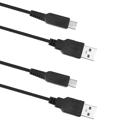 2 Stück LadeKabel für Nintendo 3DS, 1,2m USB Ladekabel Power Ladegerät Cord Lead Wire Adapter Kompatibel mit DSi,2DS,New 2DS,3DS,New 3DS 2 Stück LadeKabel für Nintendo 3DS, 1,2m USB Ladekabel Power Ladegerät Cord Lead Wire Adapter Kompatibel mit DSi,2DS,New 2DS,3DS,New 3DS von Rtinle
