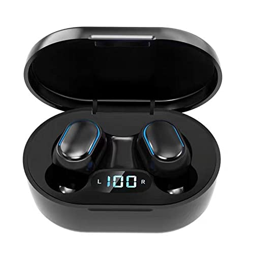 Rtinle Bluetooth Kopfhörer, In Ear Kopfhörer Bluetooth 5.0 Kopfhörer Kabellos,HiFi Stereo Kabellose Kopfhörer,Touch-Steuerung,LED-Anzeige,für Phone Android Galaxy,Schwarz von Rtinle