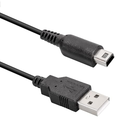 LadeKabel für Nintendo 3DS,USB Ladekabel 1.2M für Nintendo 3DS / 3DS XL/DS/DSI /2DS / 2DS XL,Schwarz LadeKabel für Nintendo 3DS,USB Ladekabel 1.2M für Nintendo 3DS / 3DS XL/DS/DSI /2DS / 2DS XL,Schwarz von Rtinle