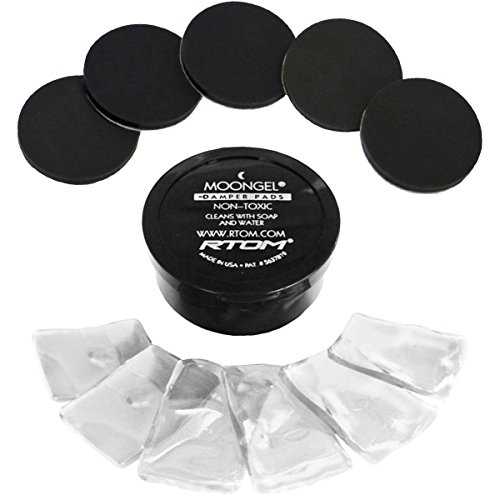 RTOM Moongel CLEAR 6 Stk Schlagzeug Dämpfer + keepdrum Damper Pads von Rtom