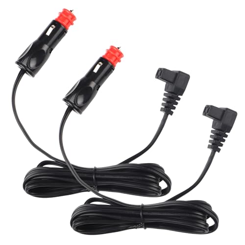 RtottiM 2 Stück 12V KFZ Kühlbox Kabel Verlängerungskabel, Auto Kühlschrank Verlängerungskabel, Auto Kühlschrank Zigarettenanzünder, Kompressor Ersatzkabel Stecker, Netzteil Ersatzkabel, 2M RtottiM 2 Stück 12V KFZ Kühlbox Kabel Verlängerungskabel, Auto Kühlschrank Verlängerungskabel, Auto Kühlschrank Zigarettenanzünder, Kompressor Ersatzkabel Stecker, Netzteil Ersatzkabel, 2M von RtottiM