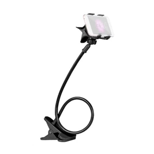 Rtyweth Universeller Handy-Ständer mit Griff, flexibler langer Arm, Schwanenhals, max. für iPhone Lazy Pro Clamp 15 Mount Bracket von Rtyweth
