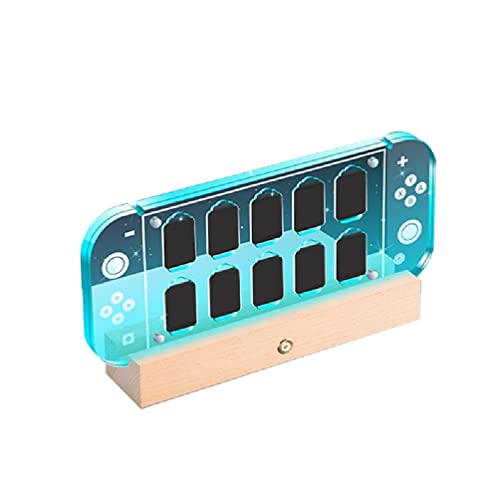 Geeignet für Switch-OLED/Lite Luminous Base Card 21 in 1 Kartenetui NS-Game Storage Card Transparent-Zubehör Videospiel Aufbewahrungsschrank Regale Taschen Board Wohnzimmer Container mit Schloss Geeignet für Switch-OLED/Lite Luminous Base Card 21 in 1 Kartenetui NS-Game Storage Card Transparent-Zubehör Videospiel Aufbewahrungsschrank Regale Taschen Board Wohnzimmer Container mit Schloss von Ruarby